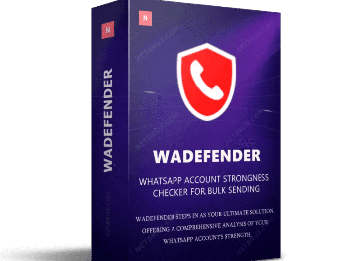 WaDefender - WhatsApp Account Strongness Checker for bulk sending