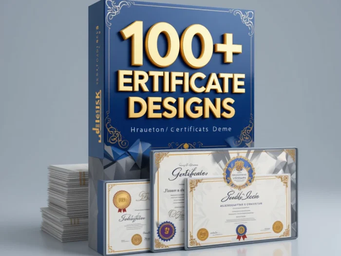 🏆 100+ Certificate Designs – Premium Templates for Every Occasion!