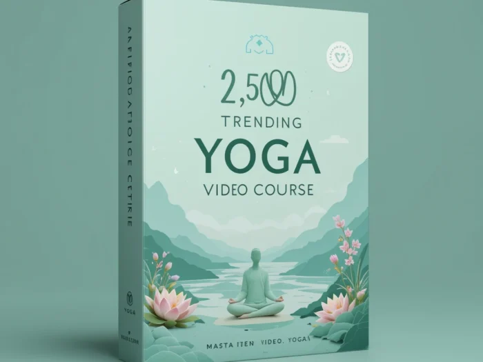 2,500 Trending Yoga Video Course