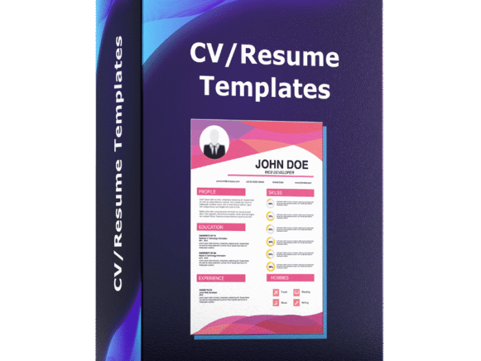 CV/Resume Templates