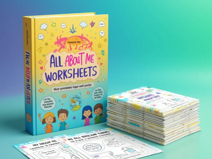 "All About Me Worksheets | 18 Fun Printable Pages for Self-Discovery