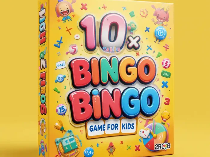 10x Tables Bingo: Fun Multiplication Game for Kids