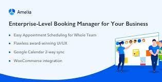 Amelia – Enterprise-Level Appointment Booking