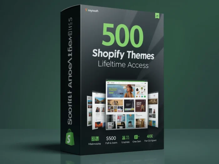 500 Shopify Themes (Lifetime Access)