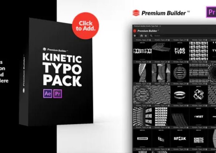 Kinetic Typography Pack v2