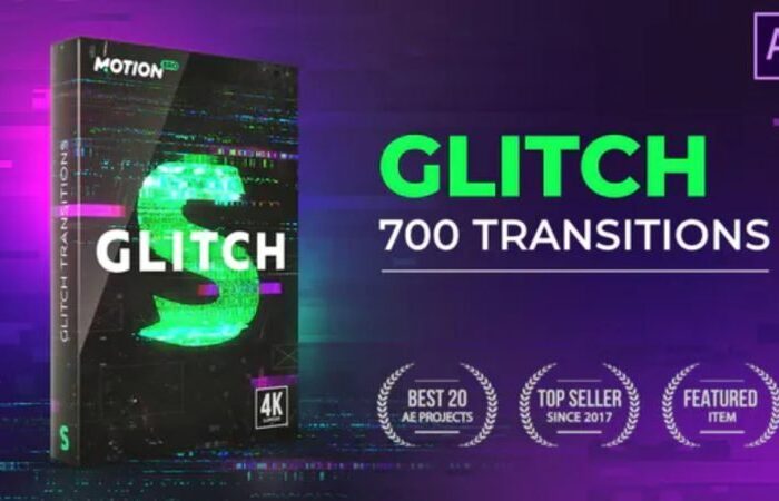 700+ Glitch Transitions