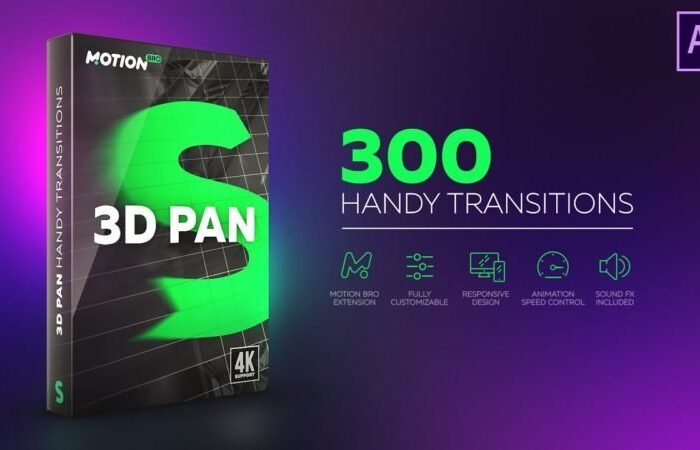3D Pan Transitions