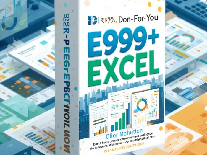 Use 999+ (Done-for-You) Excel Templates Now