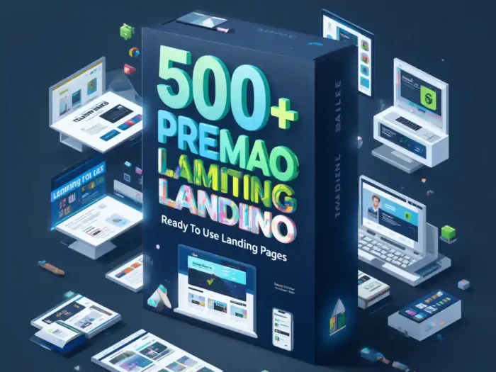 Presenting 500+ Ready To Use Premade Landing Pages