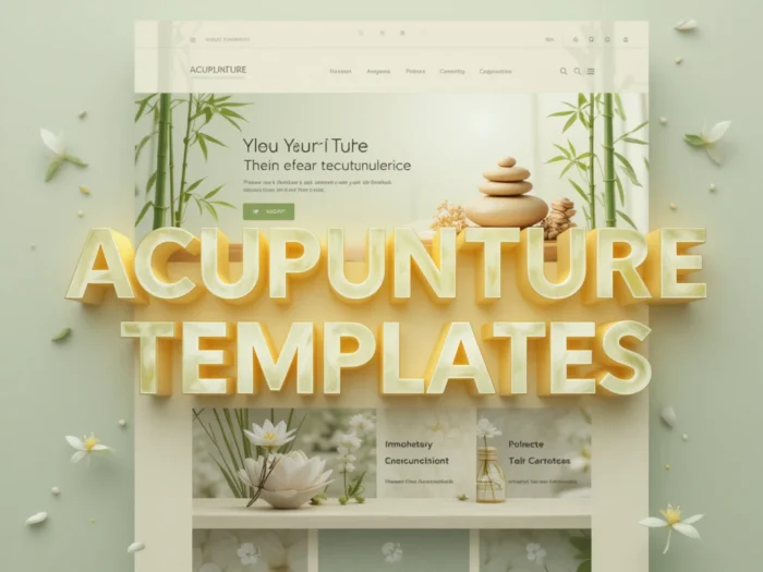 Acupuncture – HTML Template