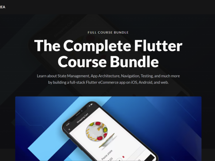 The Complete Flutter Course Bundle