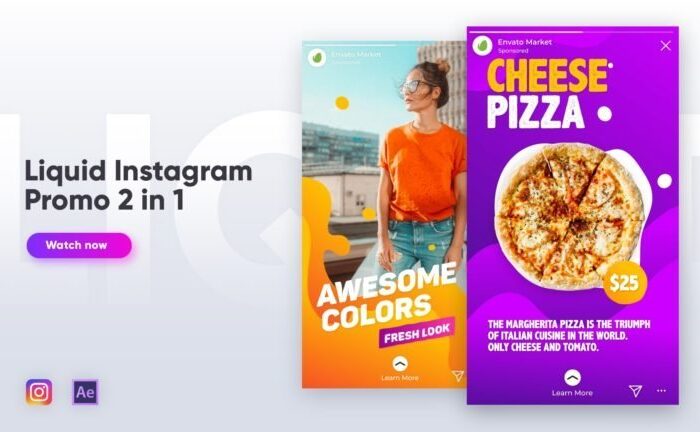 Liquid Instagram Promo 2 in 1